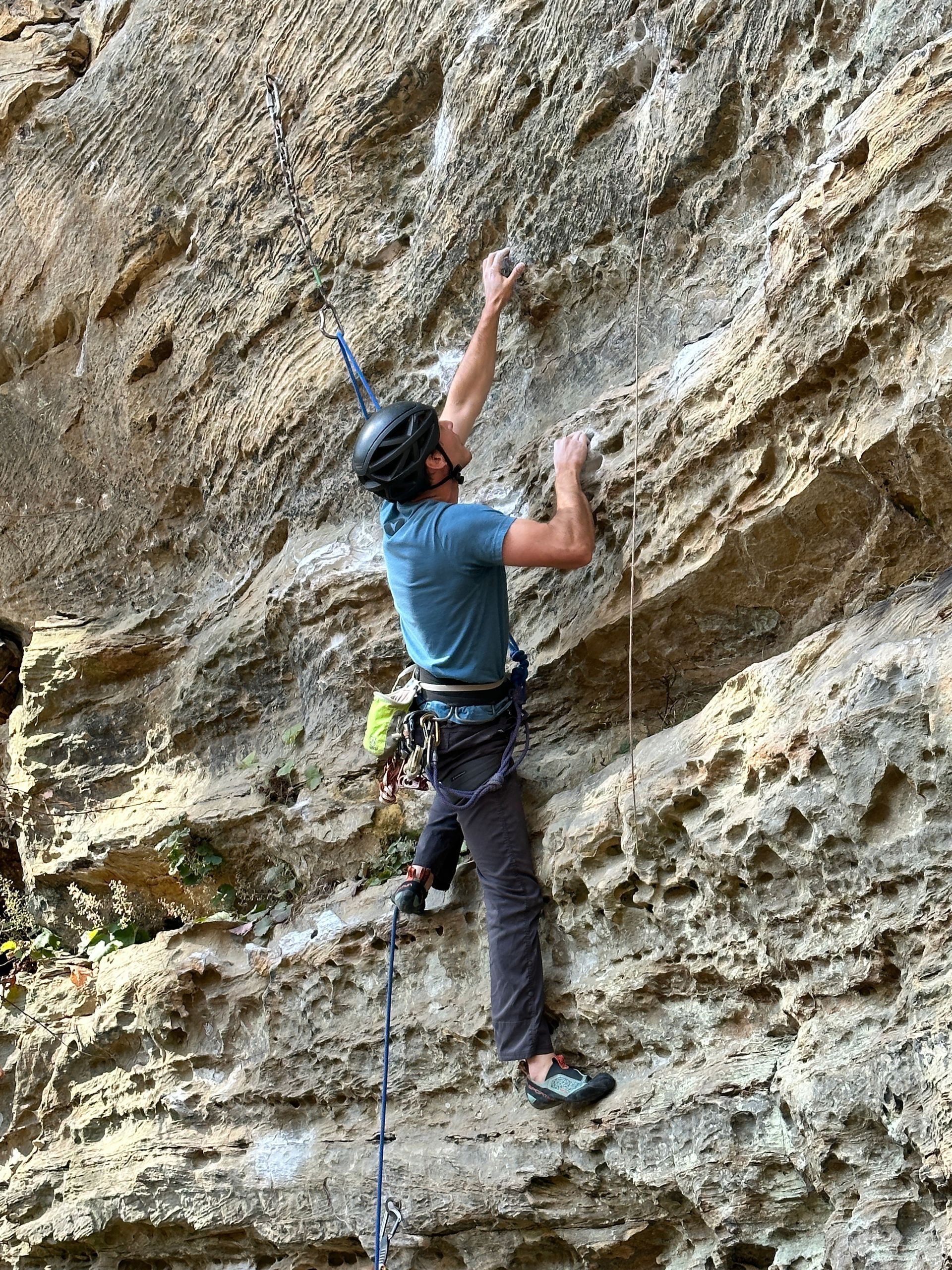 red river gorge climbing guide deciphers the crux of a route
 