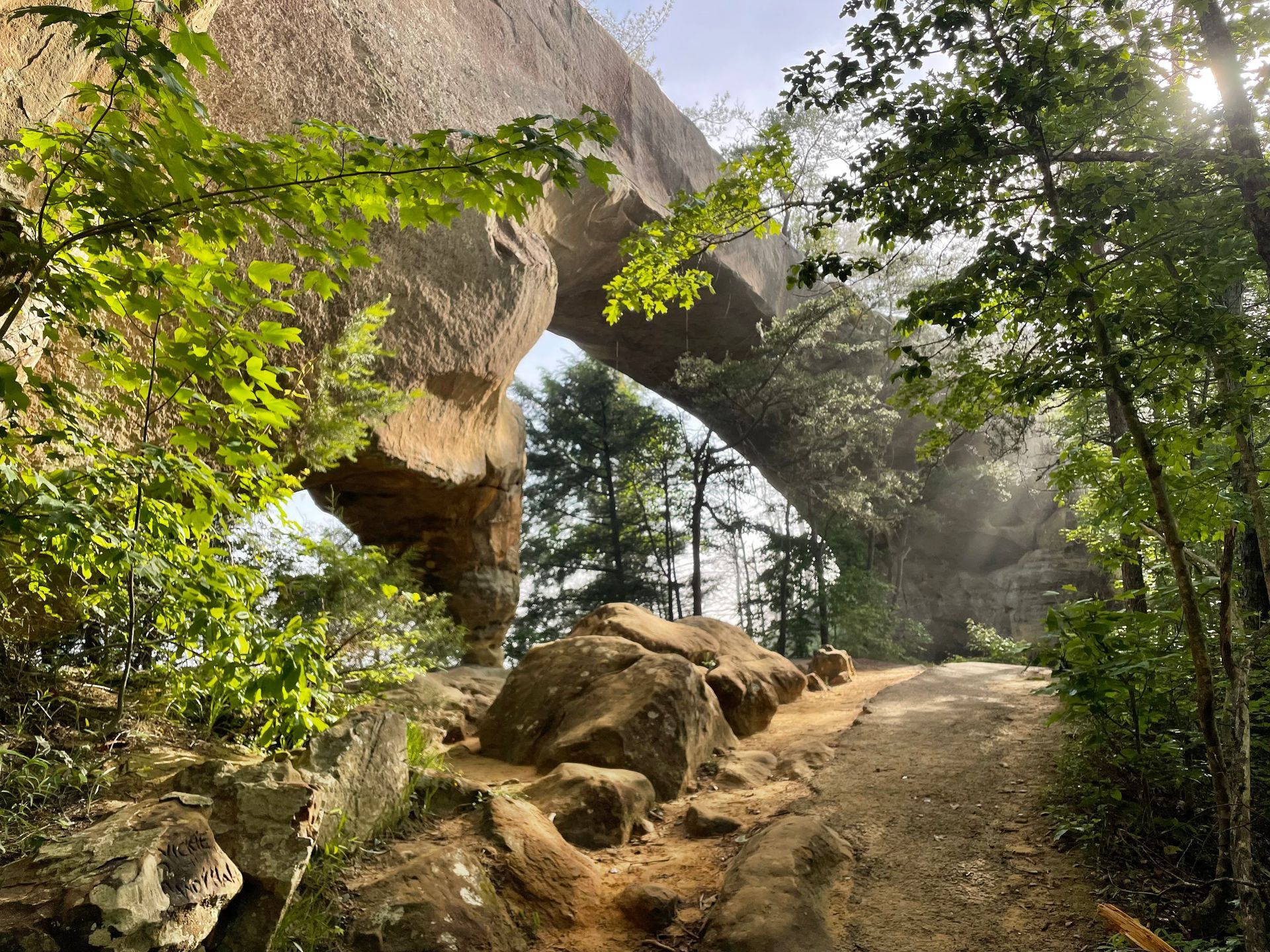 Skybridge Arch - Red River Gorge Climbing Guide