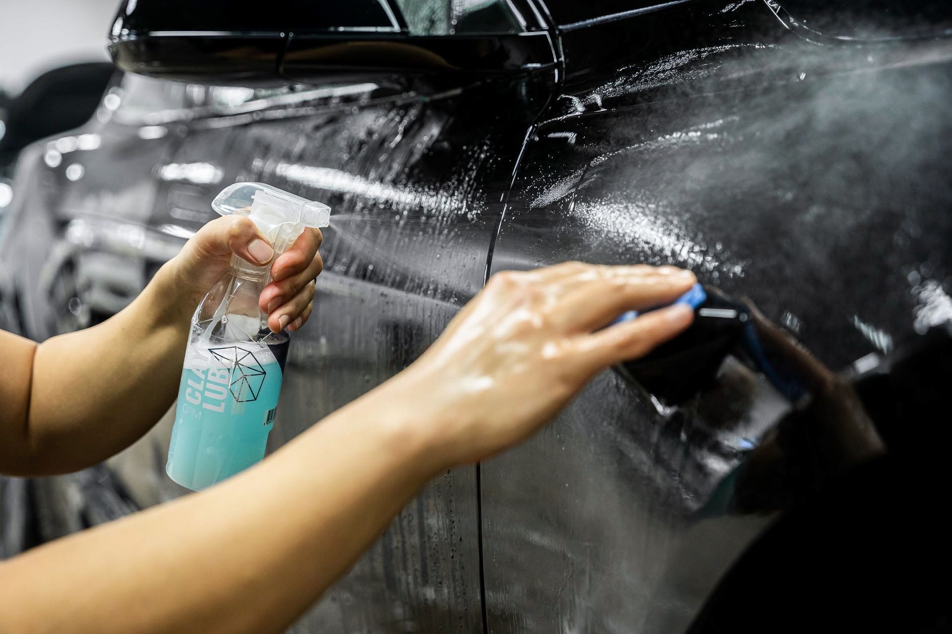 Using a clay bar on the entire car