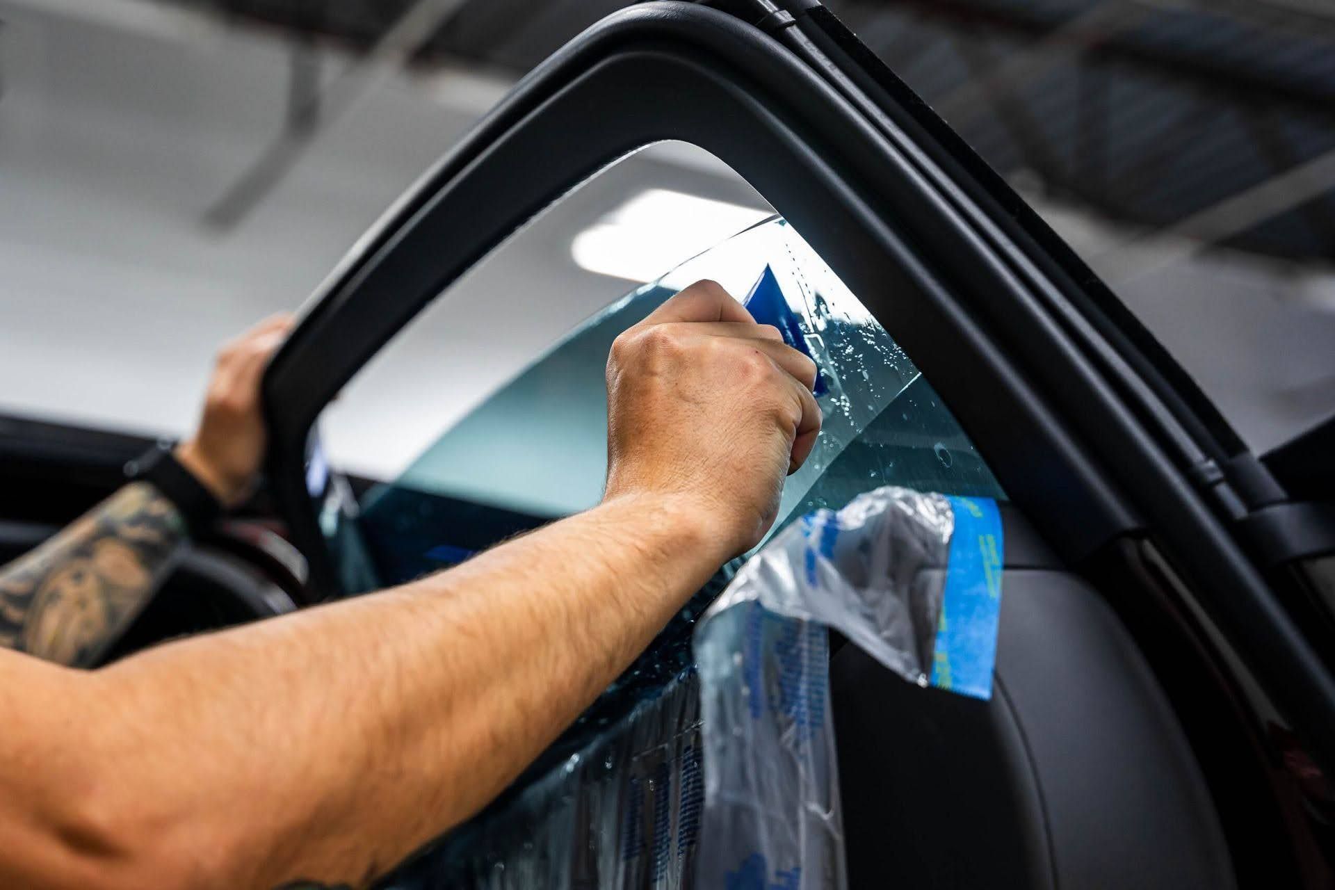 Car window tinting