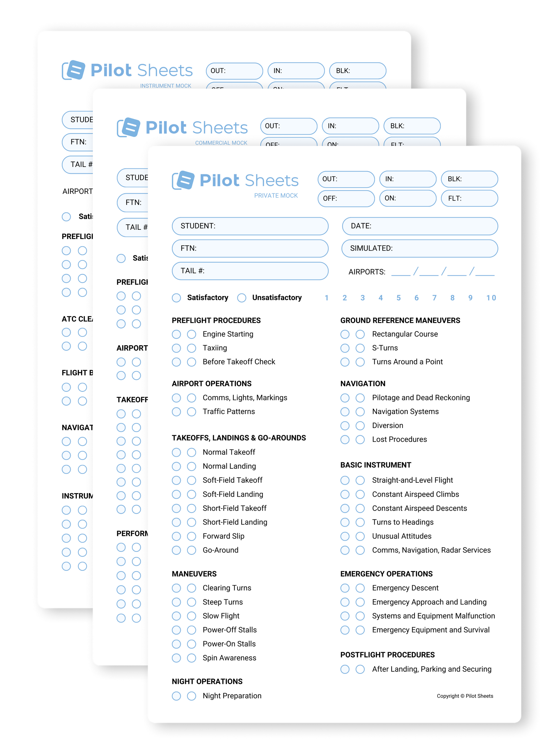 Mock Checkride - Bundle (D)