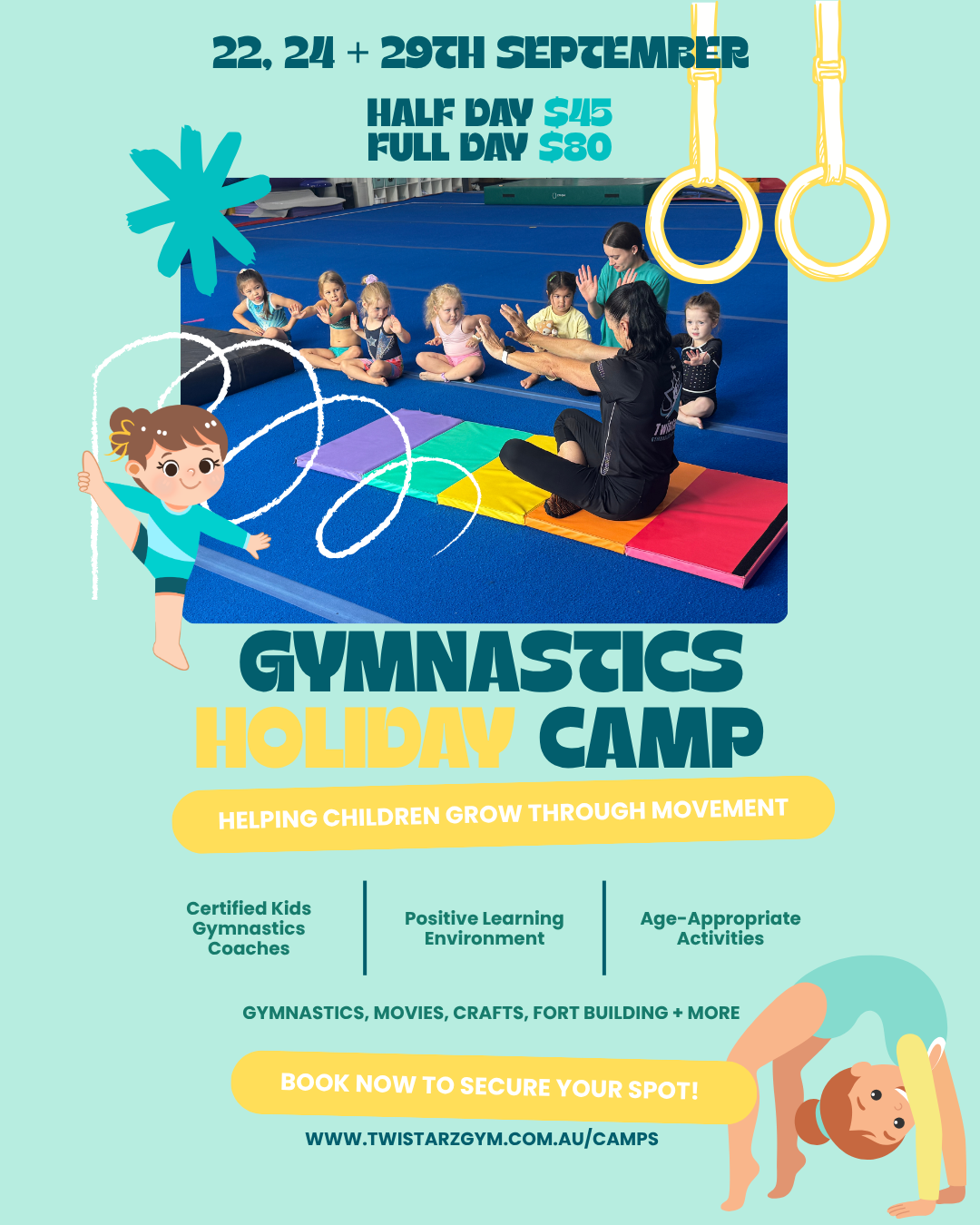 School holiday camp.