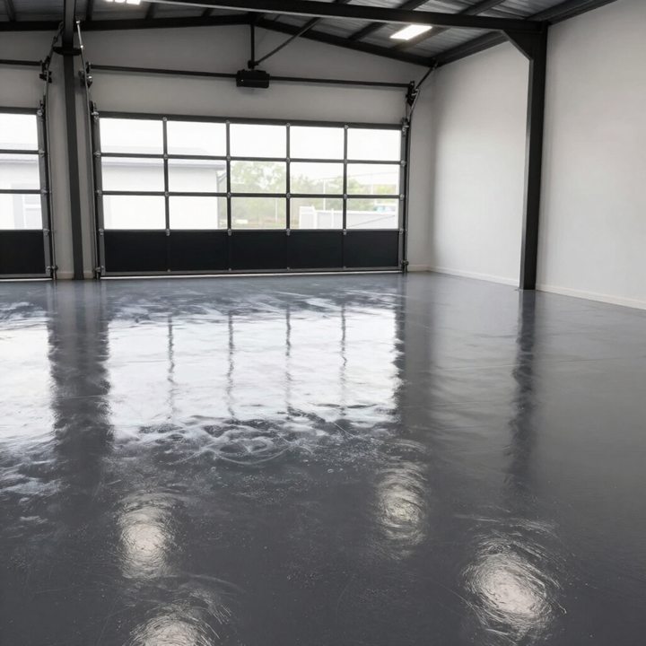 Bethesda Epoxy Flooring For Commercial Operation - New Building