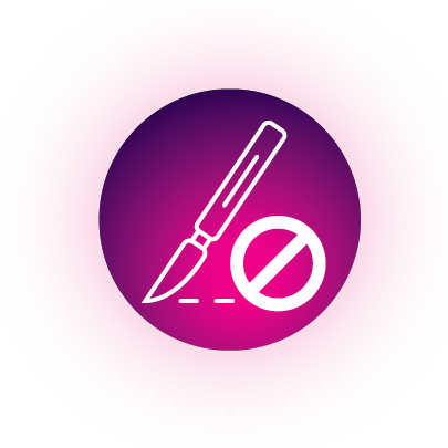 No surgery icon