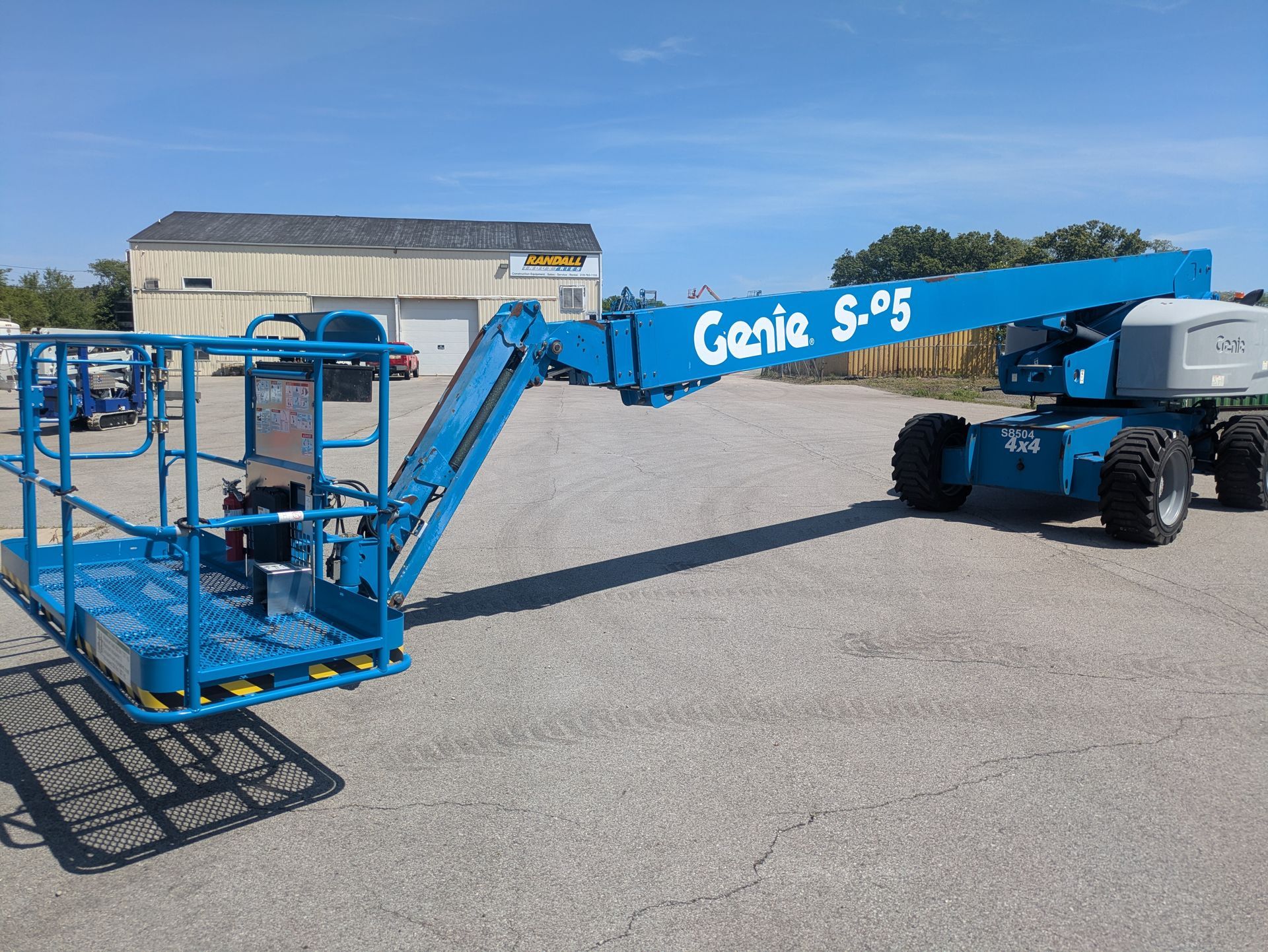 2014 Genie S-85 Telescopic Boom Lift