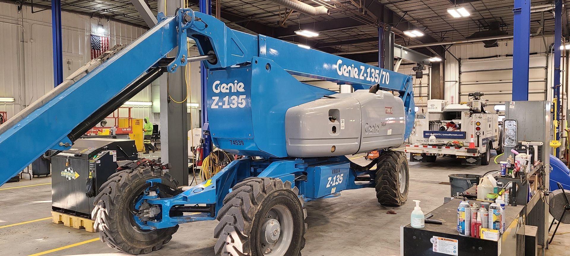 Genie Z135 Articulated Boom Lift for sale