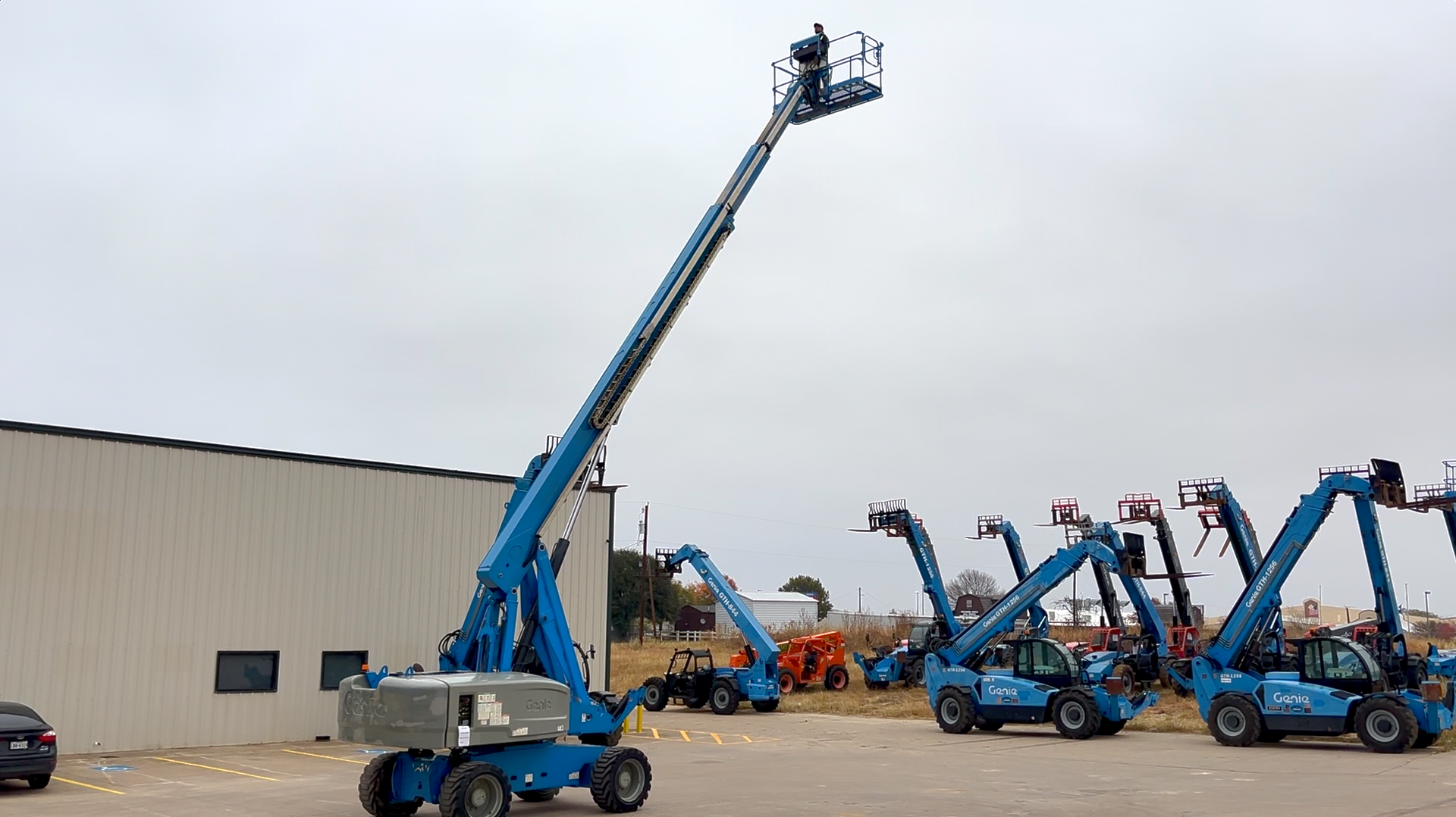 GENIE S80X Telescopic Boom Lift
