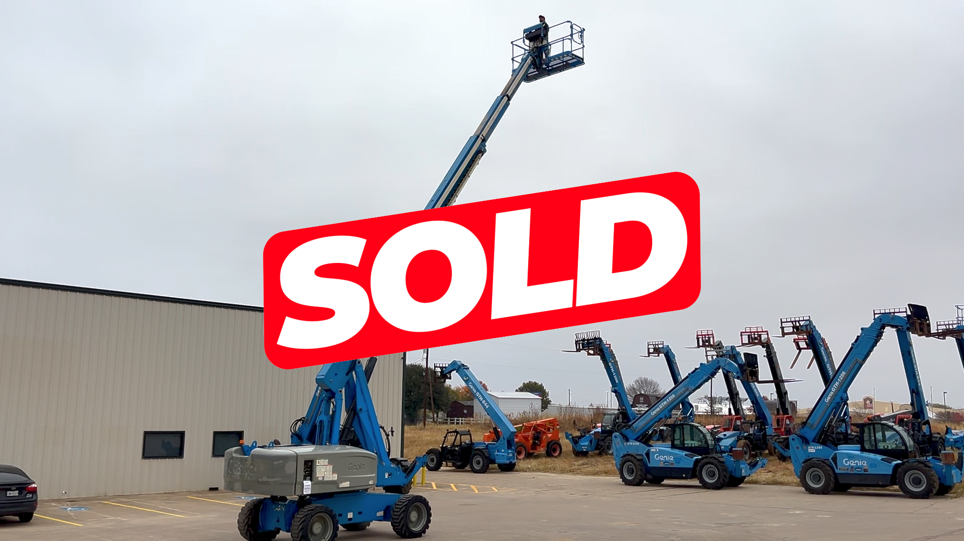GENIE S80X Telescopic Boom Lift
