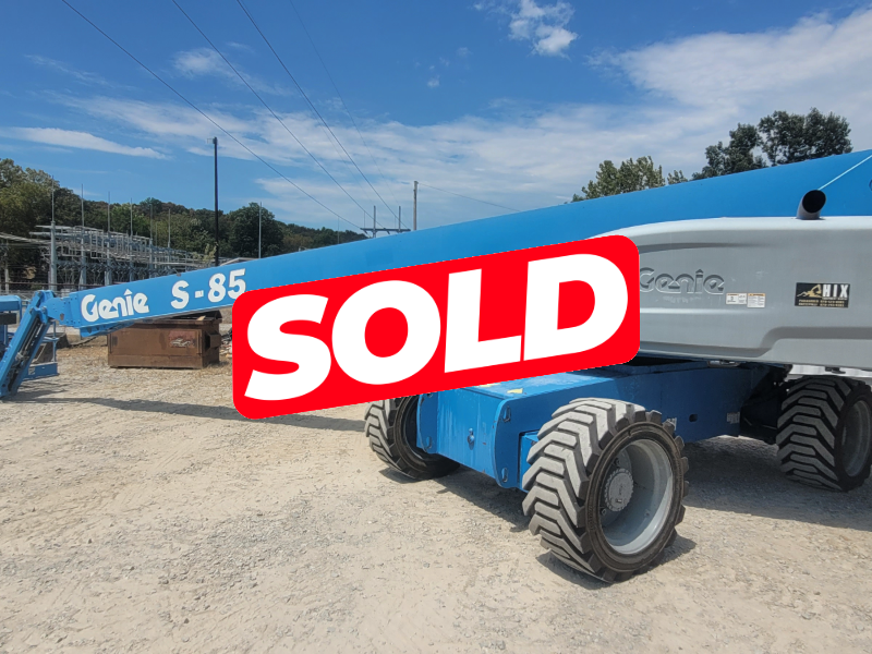 Genie S-85 Telescopic Boom Lift