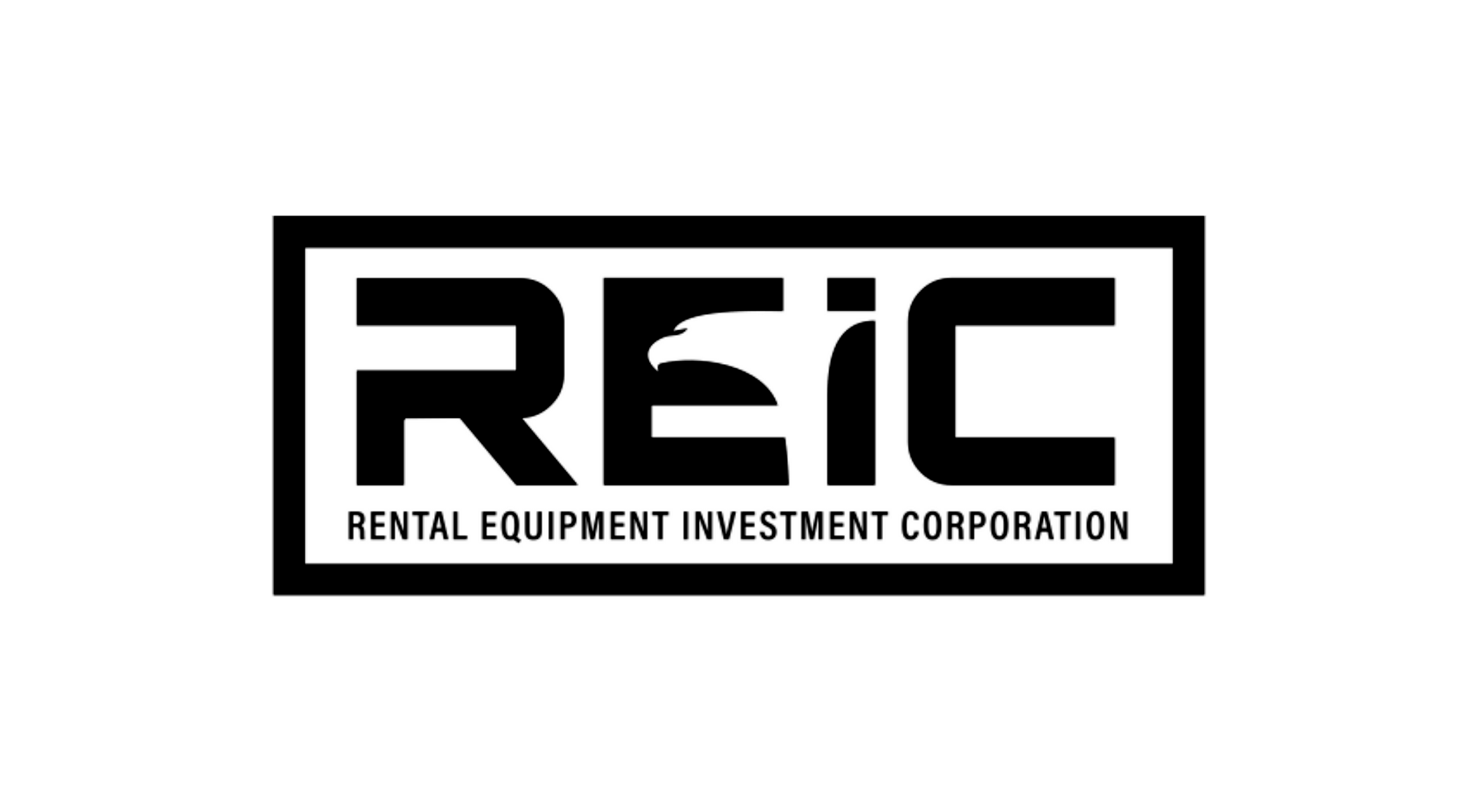 Black REIC Rental Equipment Investment Corporation logo, symbolizing a prominent investment group in the rental industry