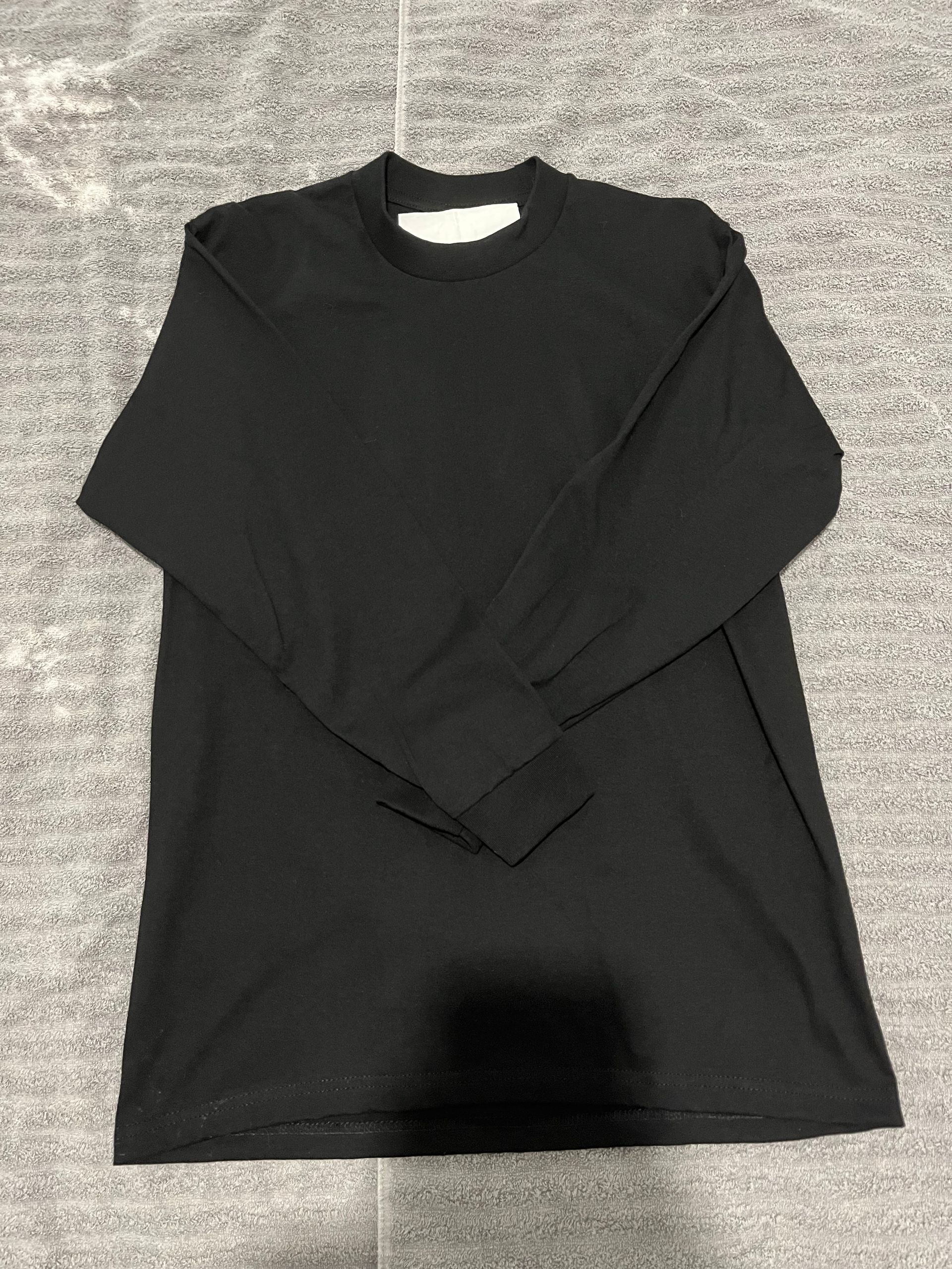 Gathered Nature Black Shirt (long sleeved)