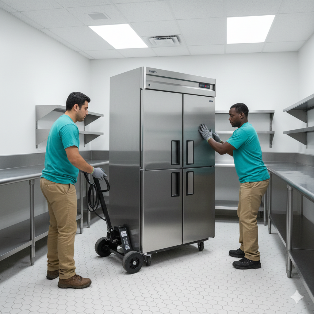 Commercial freezer removal in Bluffton SC