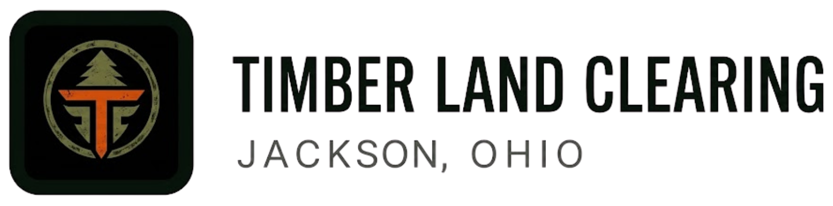 Timber Land Clearing Logo