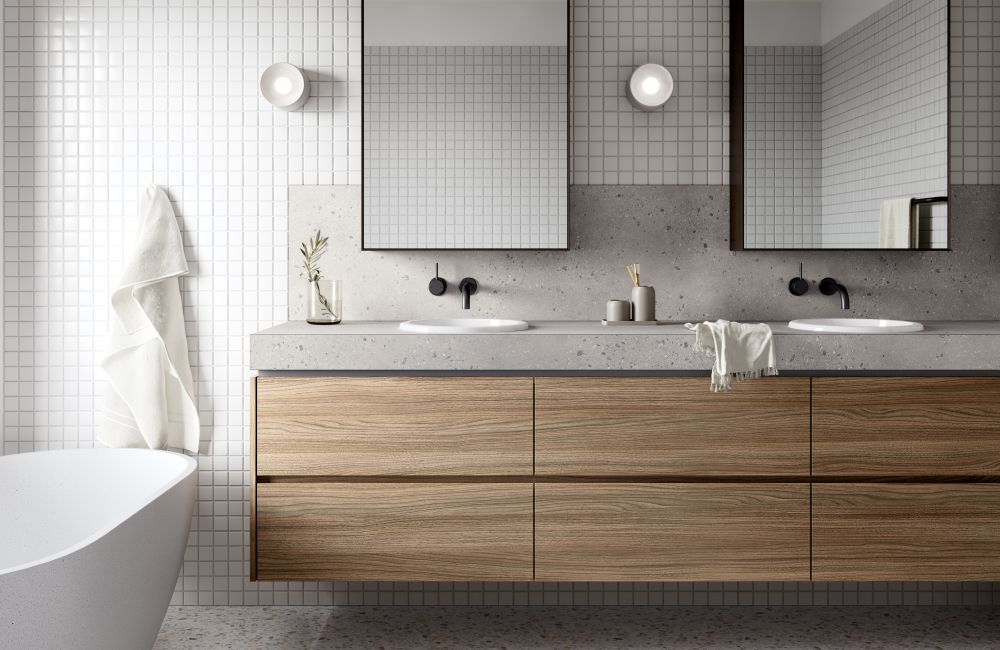Laundry & Bathroom Benchtops Adelaide | Laminate Benchtops