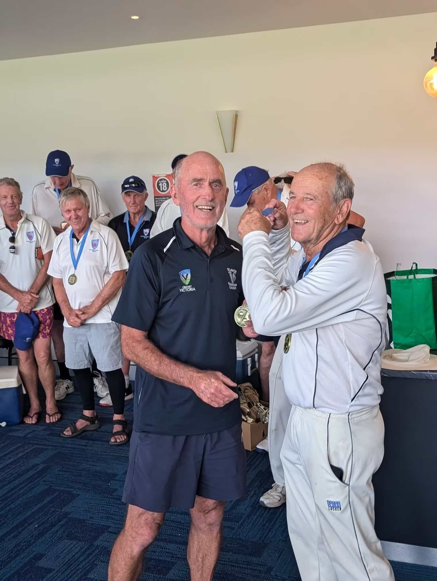 Over 70s Division 1 Champions Victoria Blue