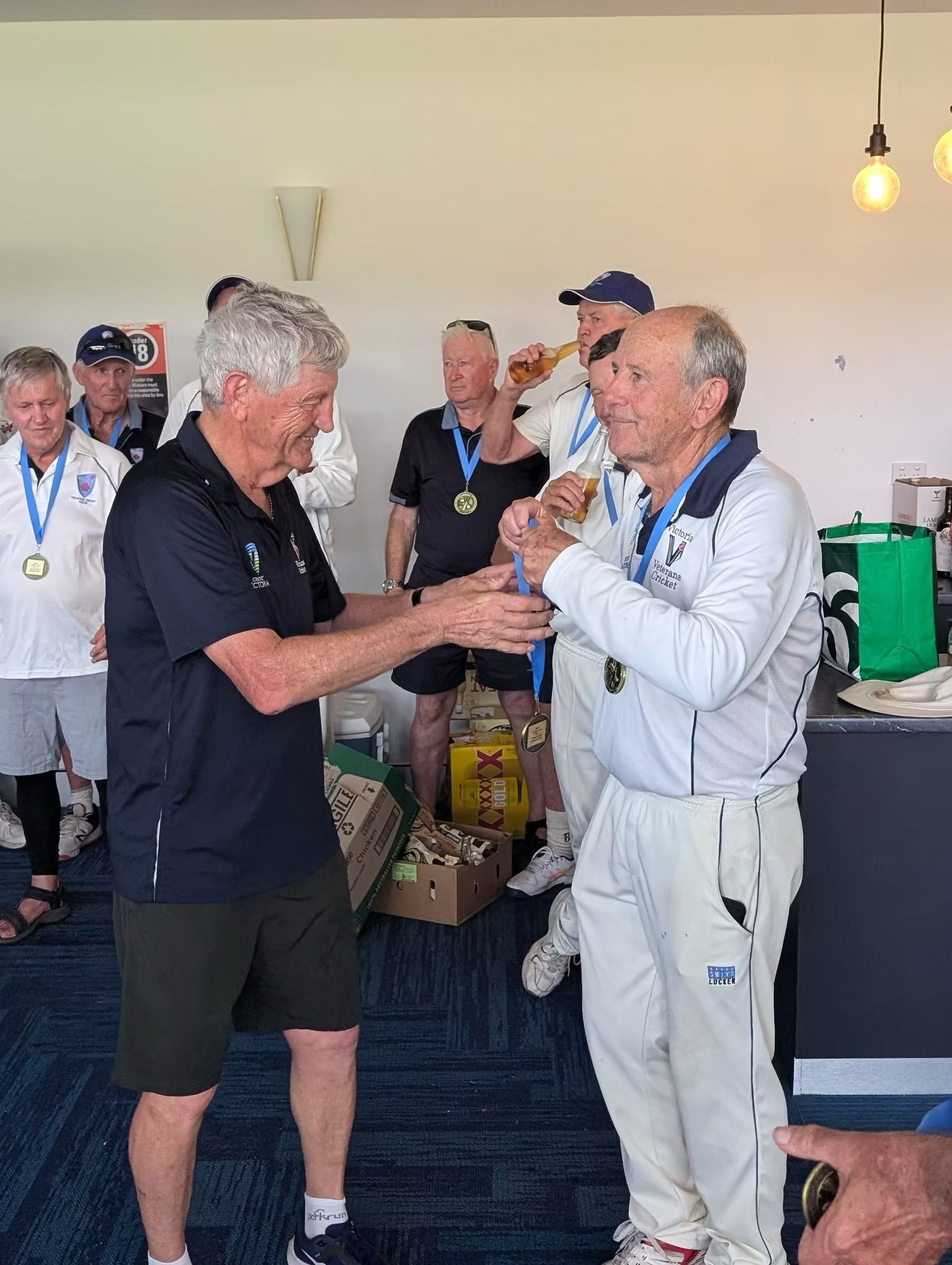 Over 70s Division 1 Champions Victoria Blue