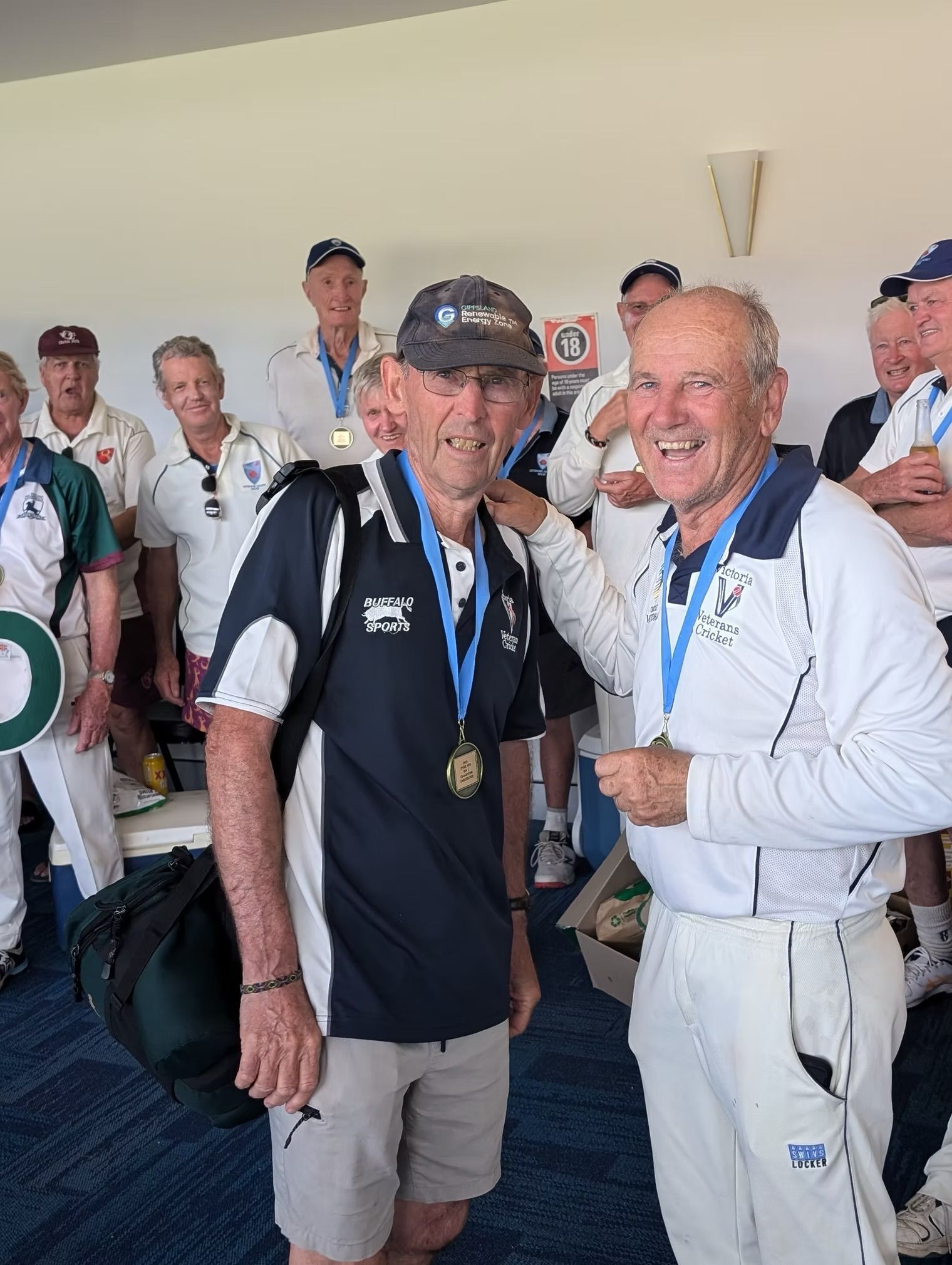 Over 70s Division 1 Champions Victoria Blue