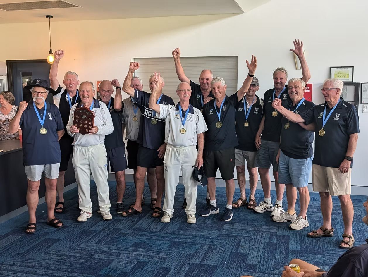 Over 70s Division 1 Champions Victoria Blue