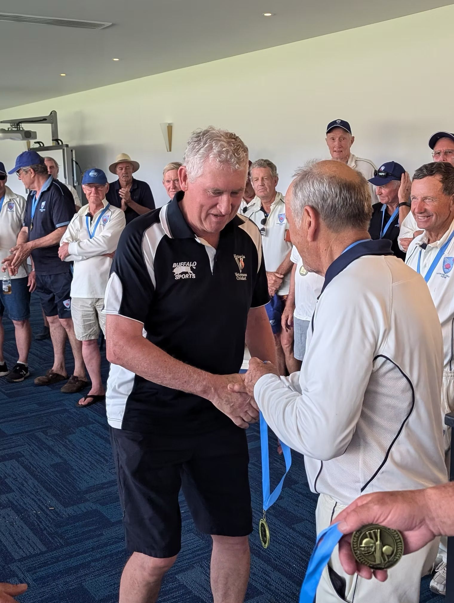 Over 70s Division 1 Champions Victoria Blue