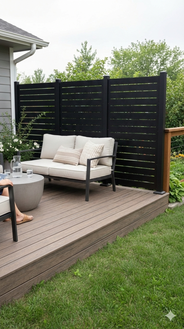 Privacy Panelboards Aluminum Privacy Panels & Gates | PrivacyPlus+ Showrooms