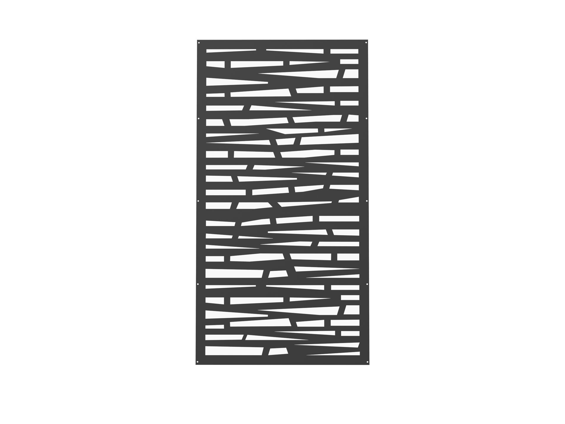 Black privacy panel that is 36