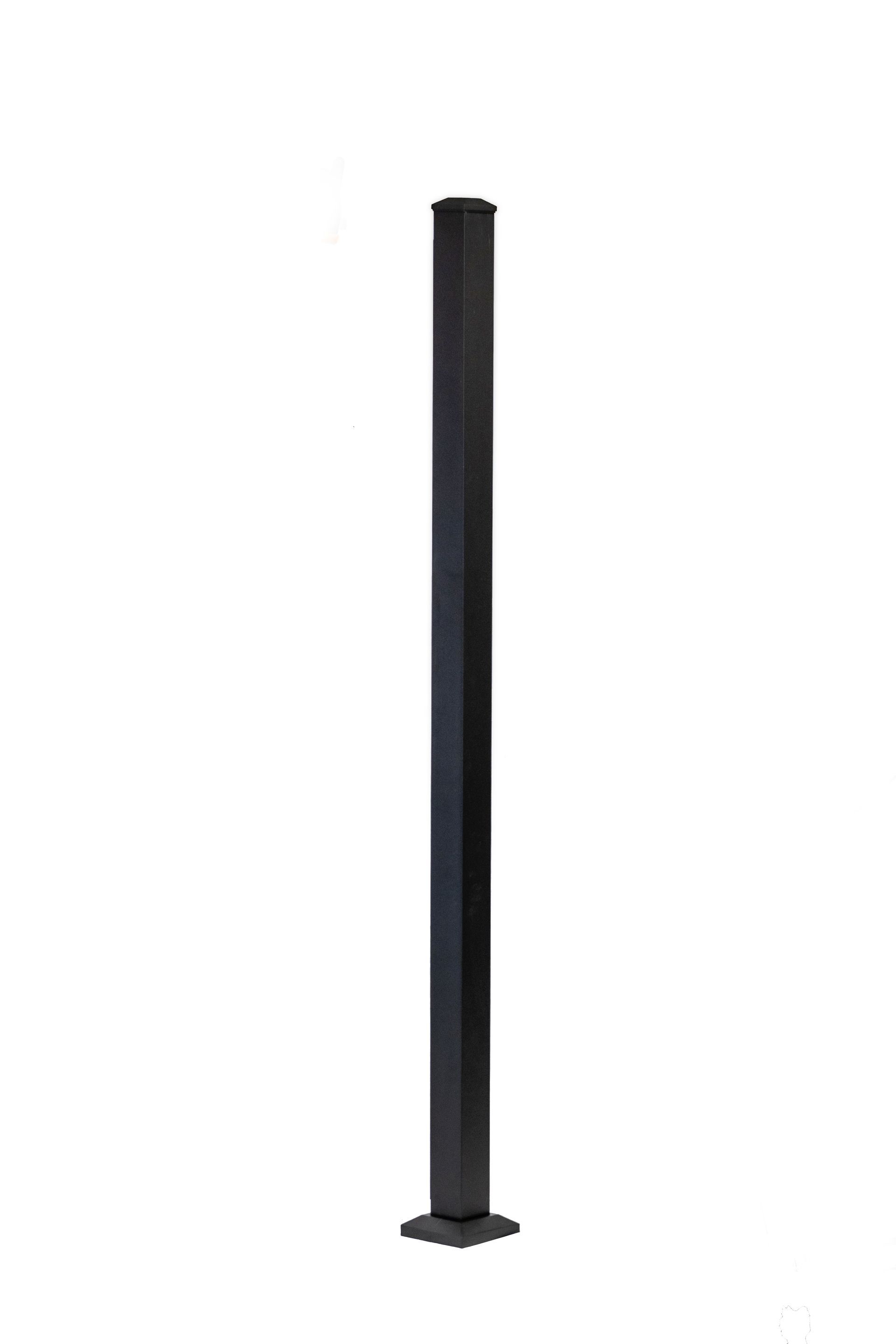PrivacyPlus+ aluminum post for privacy panel installation