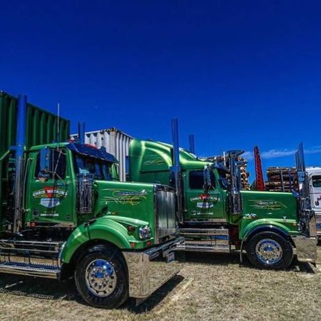Chris Watkins furniture removals truck in Hobart, Tasmania