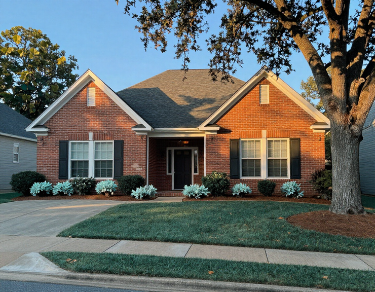 Well-maintained single-family home in Atlanta suburb