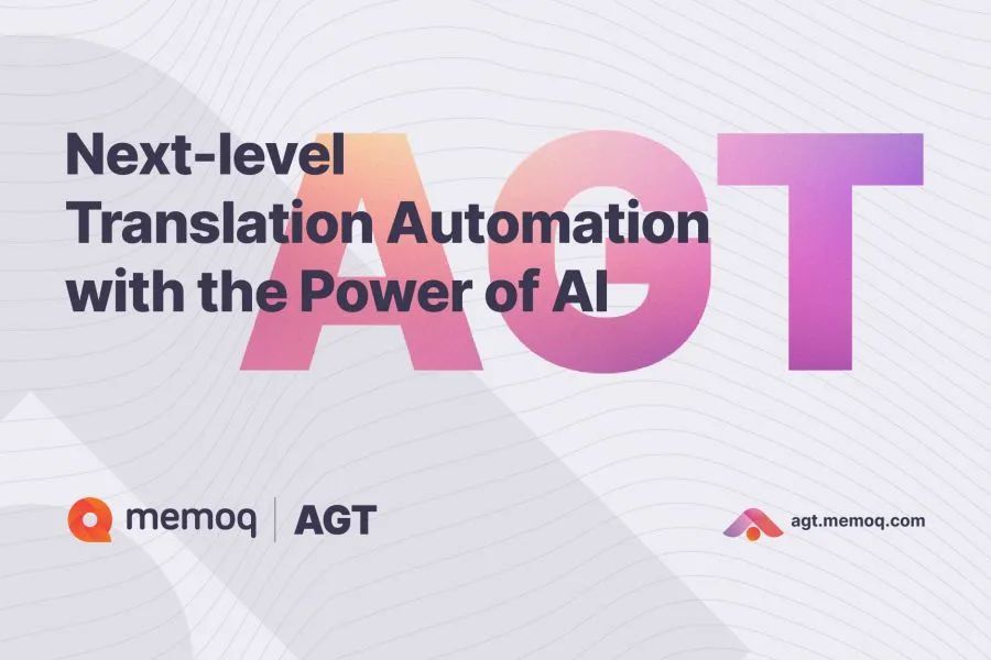 AGT is de AI-tool van MemoQ.