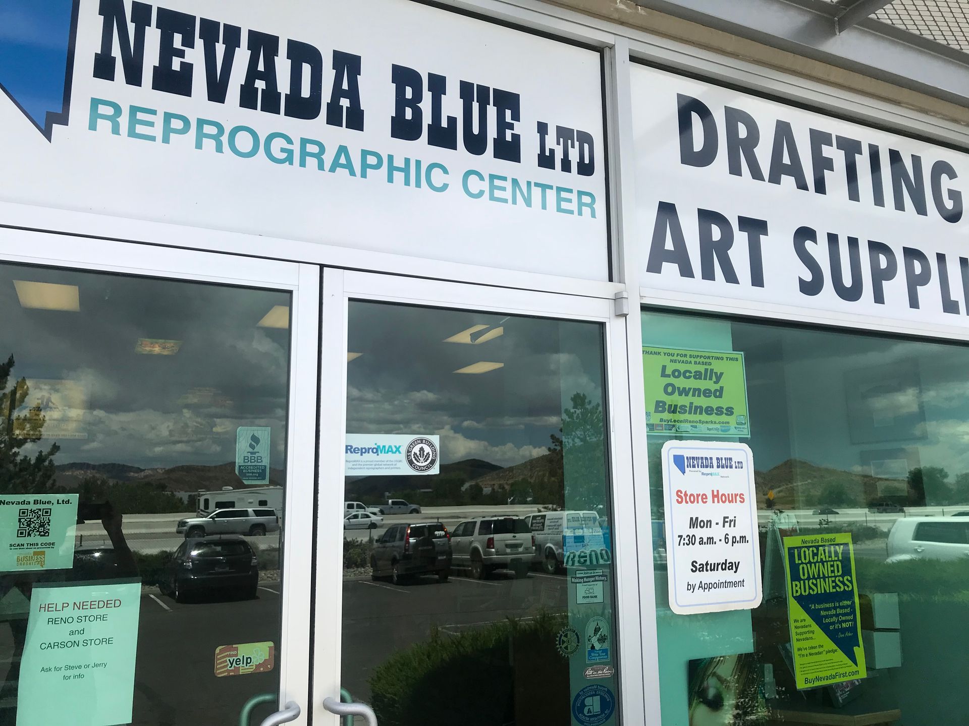 Local Business poster campaign.