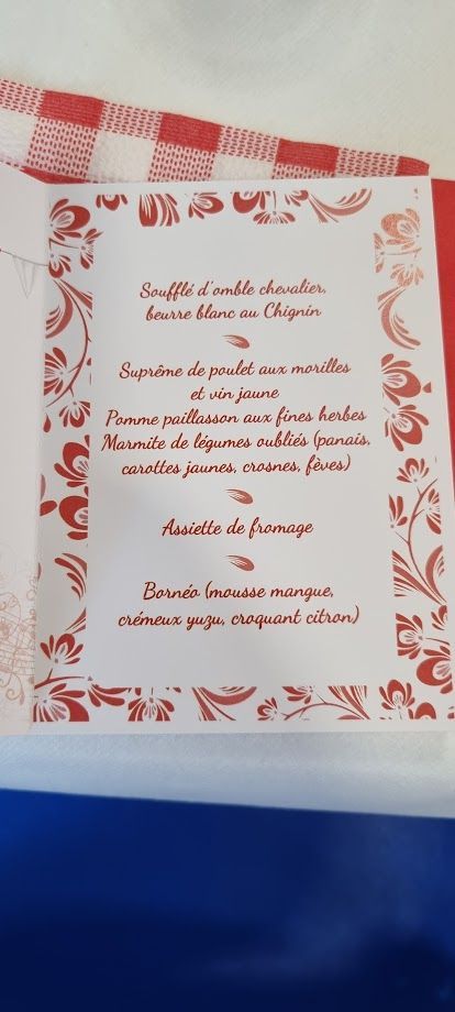 menu traiteur