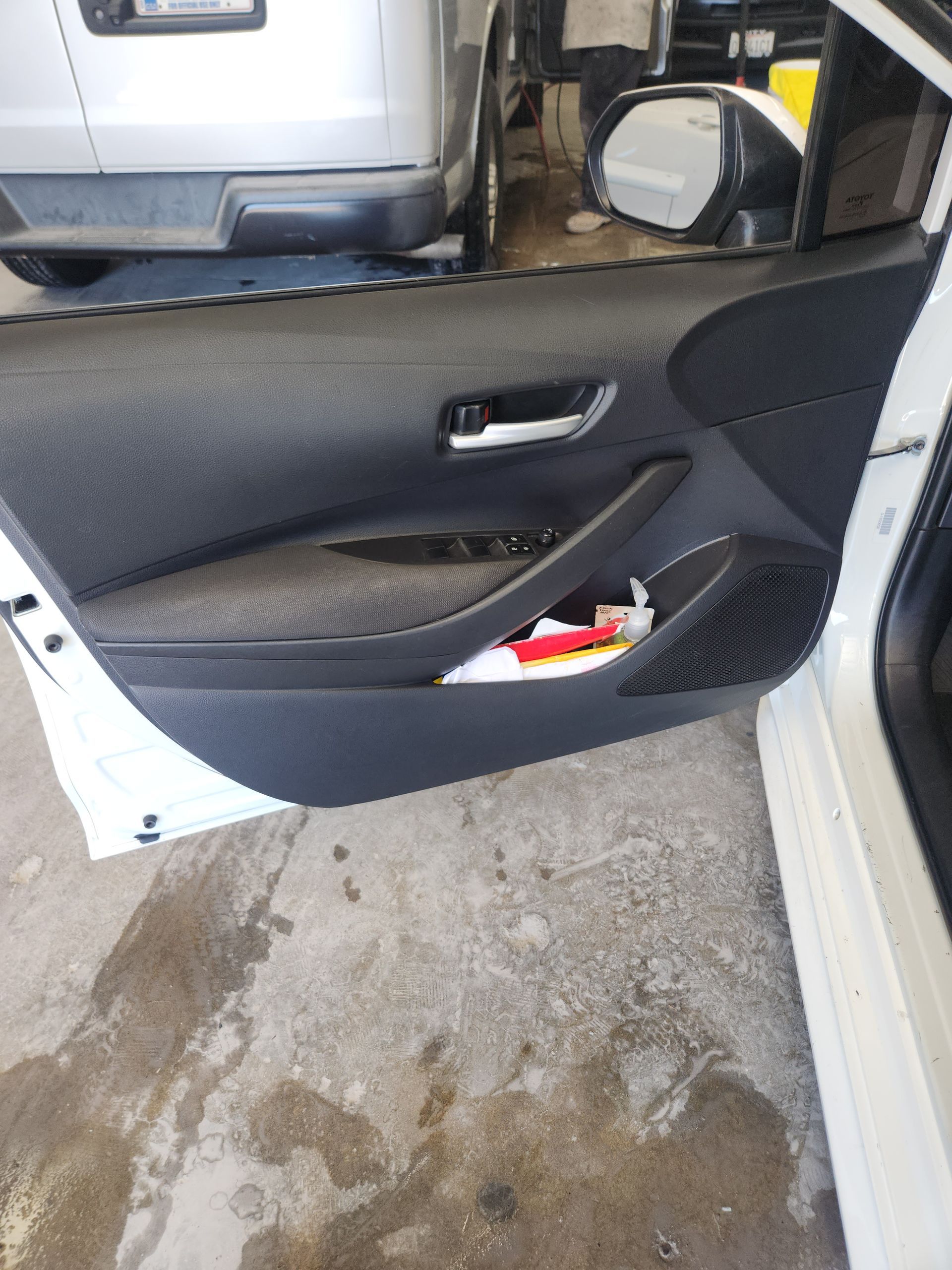 Car vacuuming