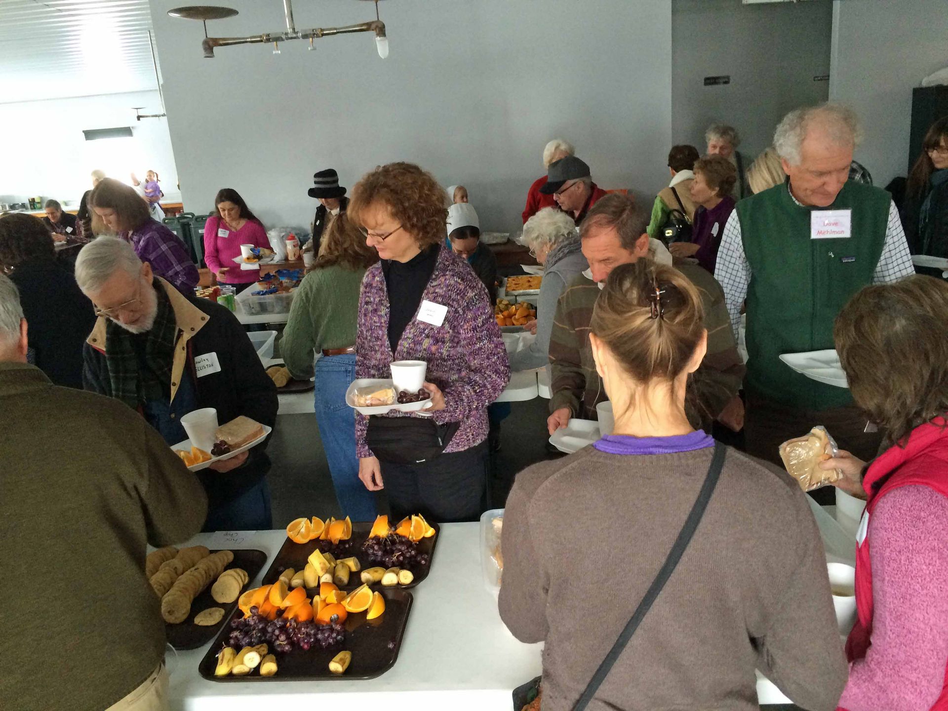 amish prepared lunch