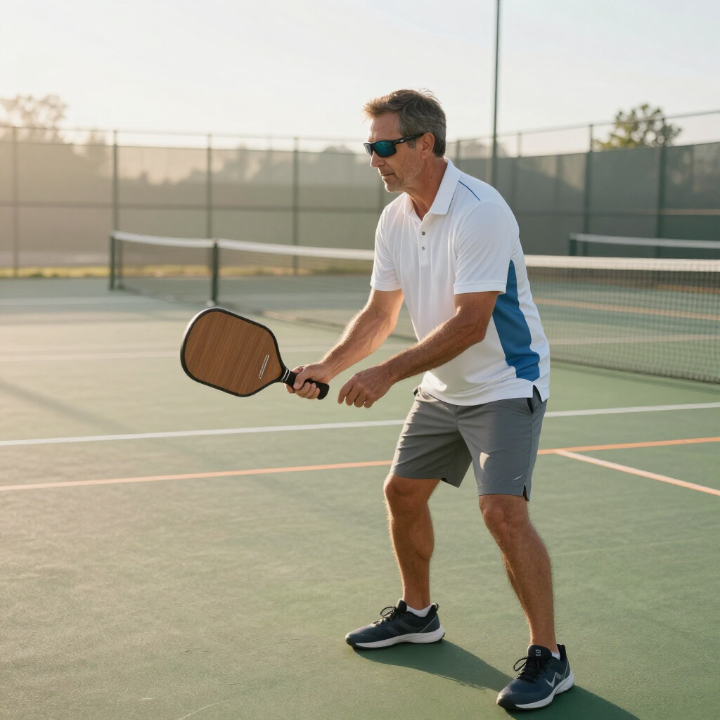 Pickleball coaching session