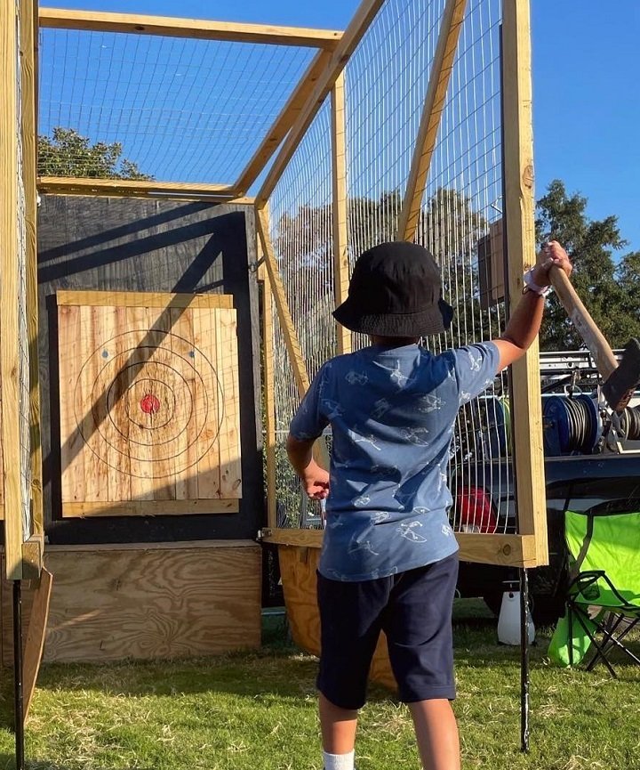Unique Mobile Axe Throwing Experience In Knoxville, TN SmartAxes