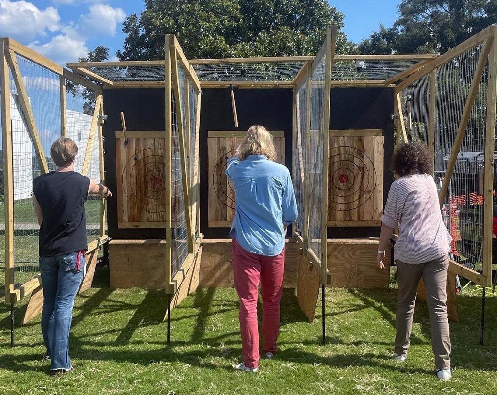 Unique Mobile Axe Throwing Experience In Knoxville, TN SmartAxes