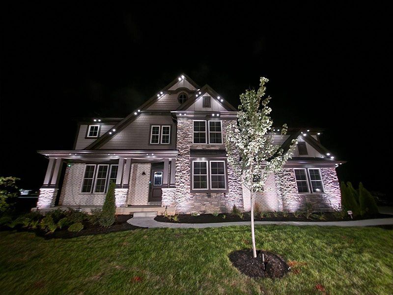 Permanent lighting installation