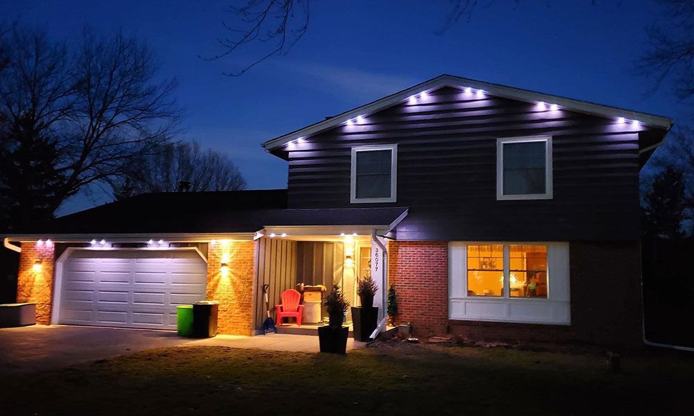 Permanent lighting installation