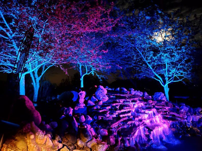 Permanent lighting installation