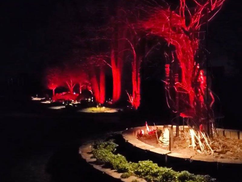Permanent lighting installation