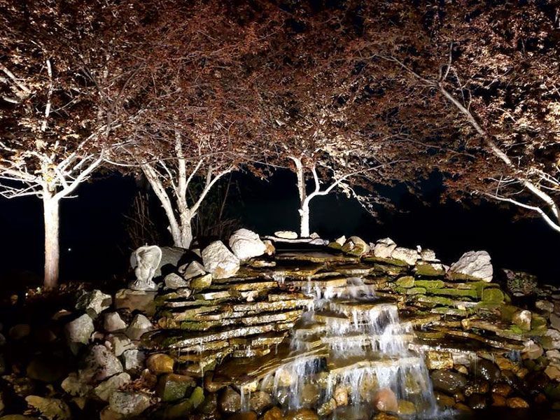 Permanent lighting installation