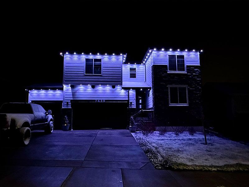 Permanent lighting installation