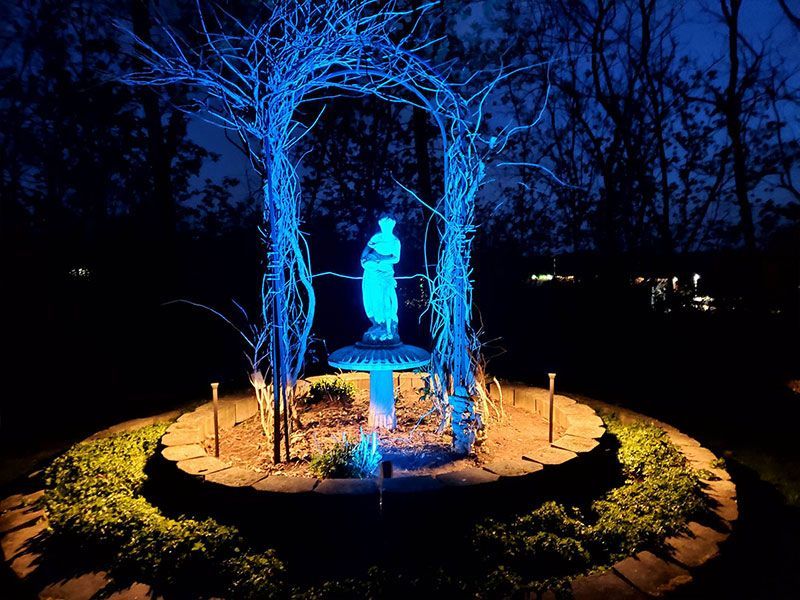 Permanent lighting installation