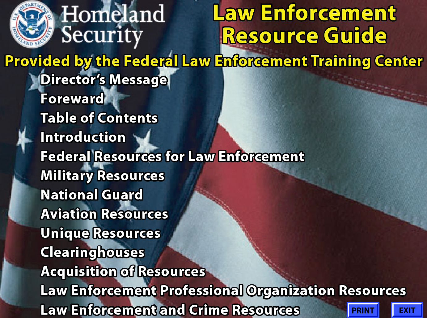 SpecialAgents.org recommended resources for Federal Agents