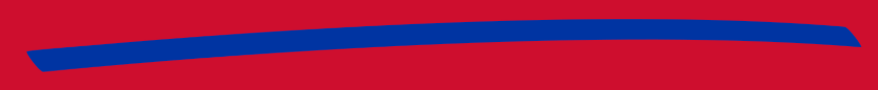 A red background with a blue stripe on it.