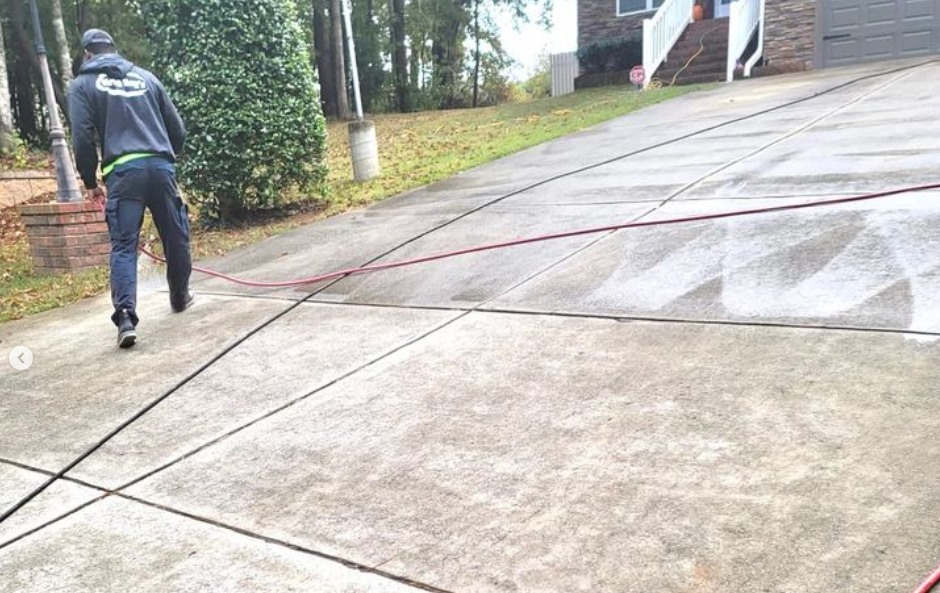 Floor Pressure Washing