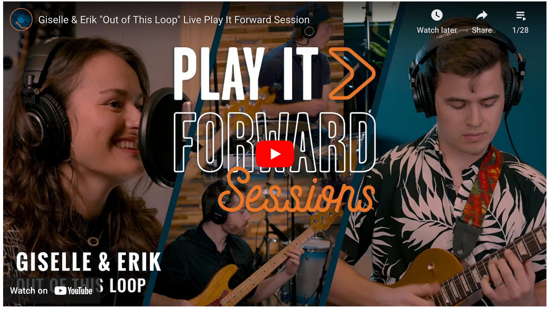Play It Forward Sessions