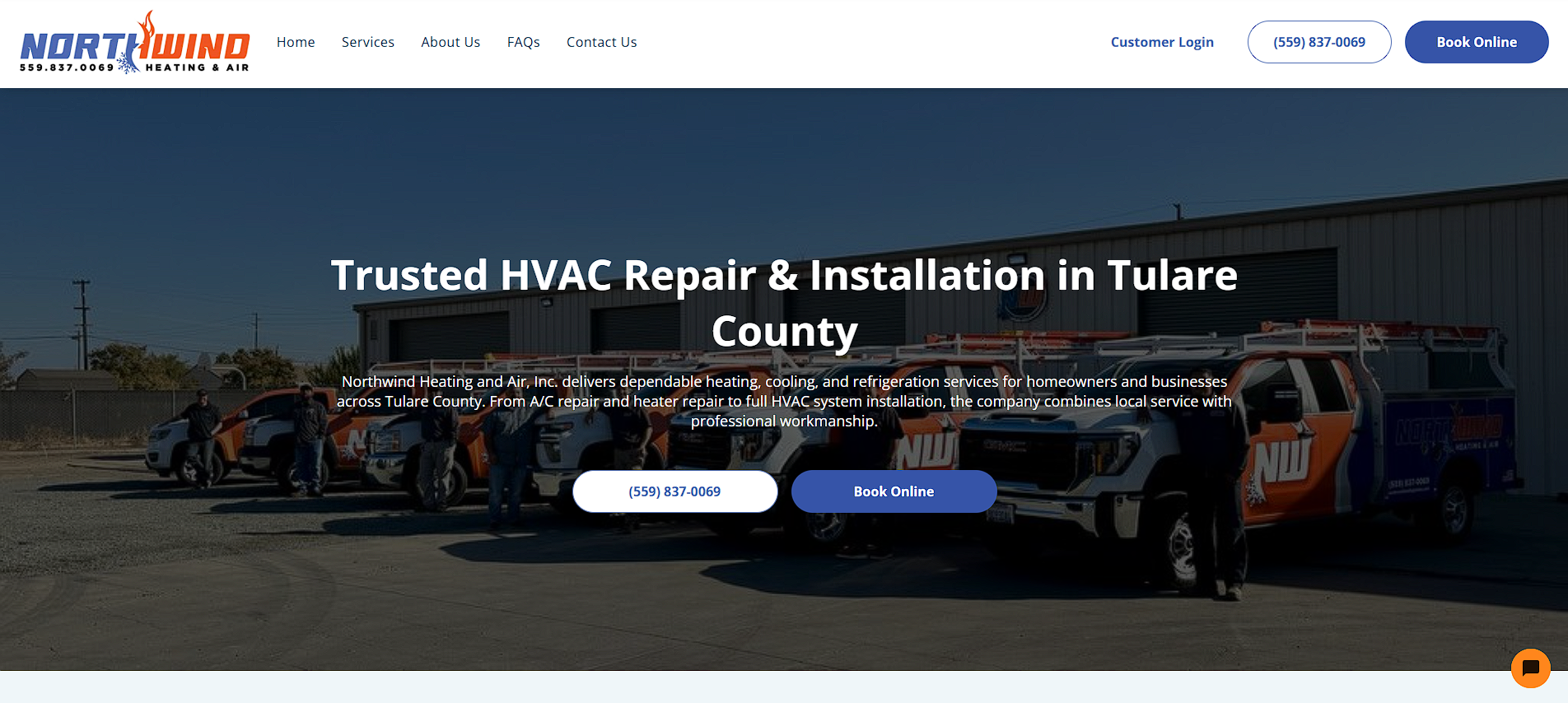 Northwind Heating and Air, Inc. cover