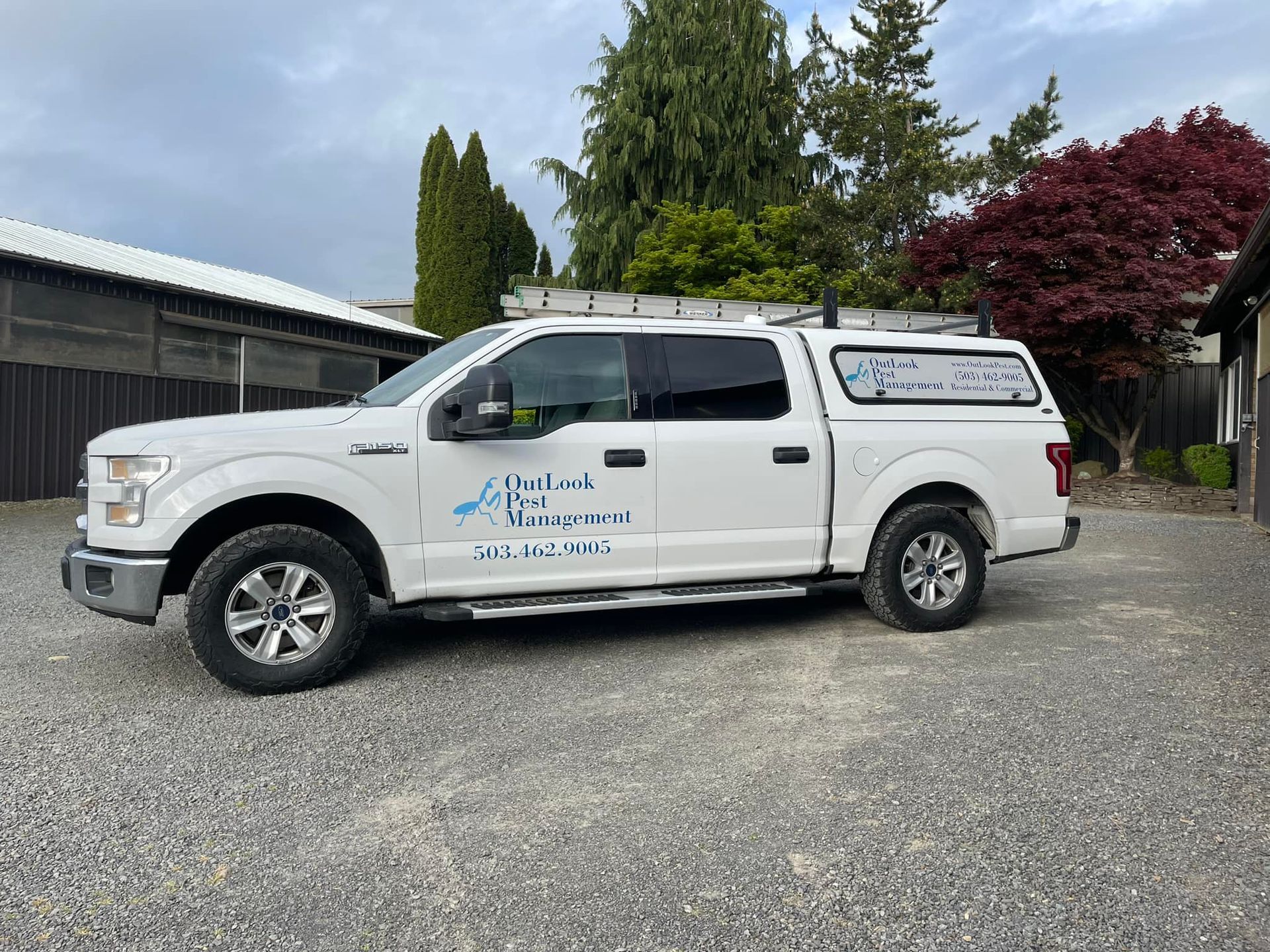 OutLook Pest Management Pest Control Services in Barlow, OR OutLook Service Vehicle