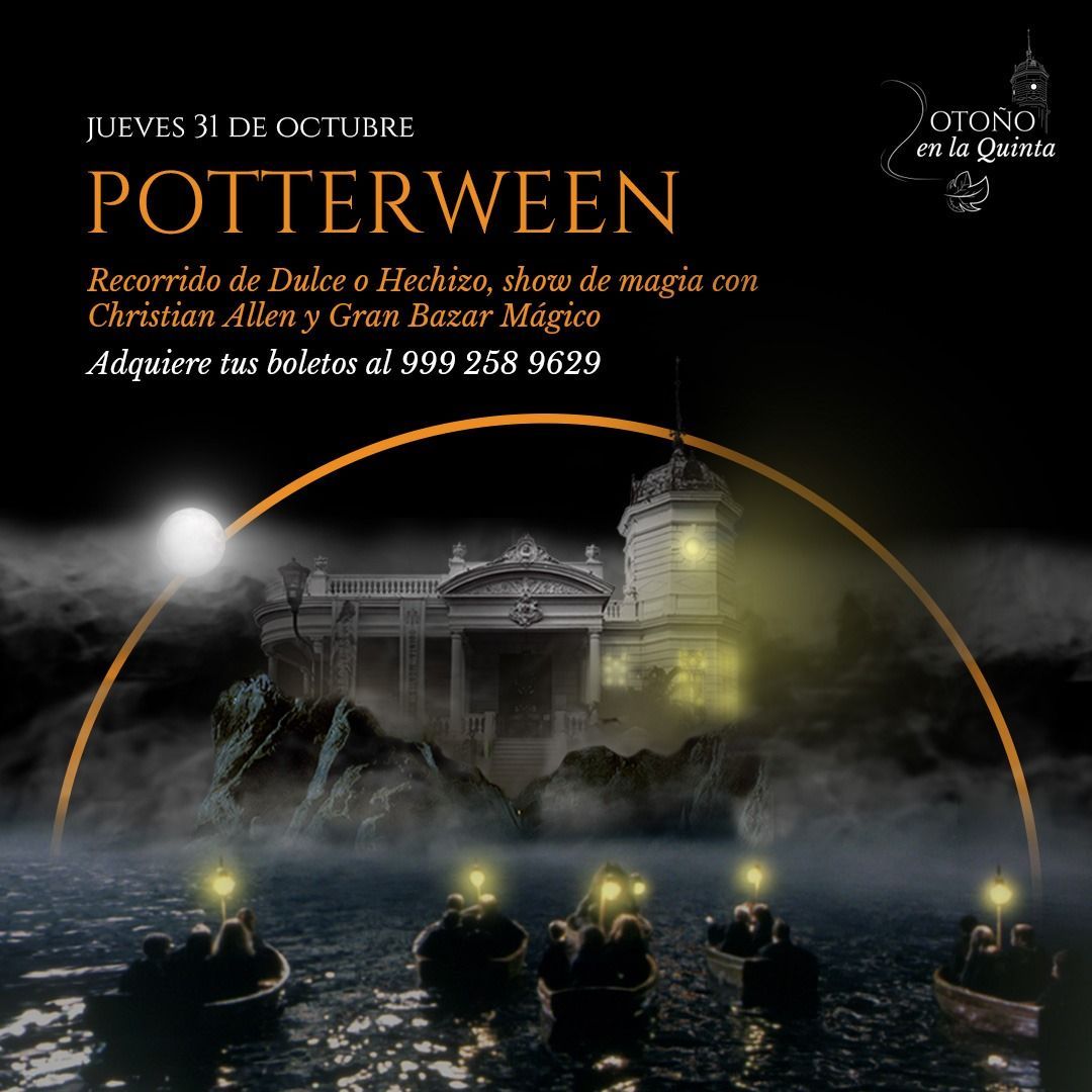 Harry Potter y PotterWeen en la Quinta Montes Molina 2024